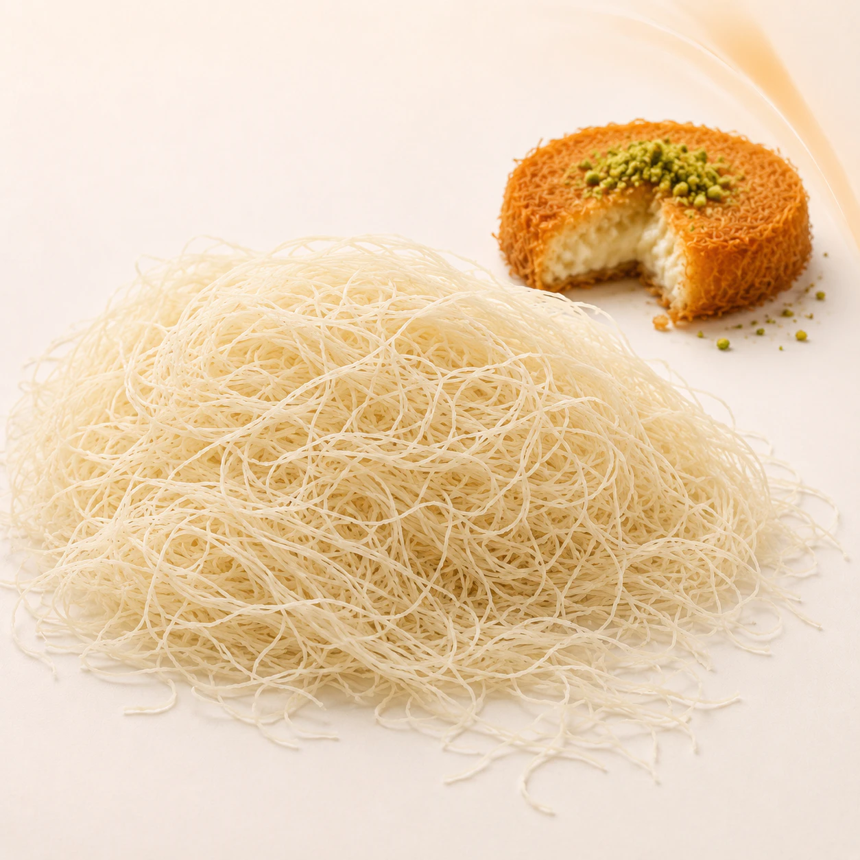 Shredded Filo (Kunafa) for commercial food production